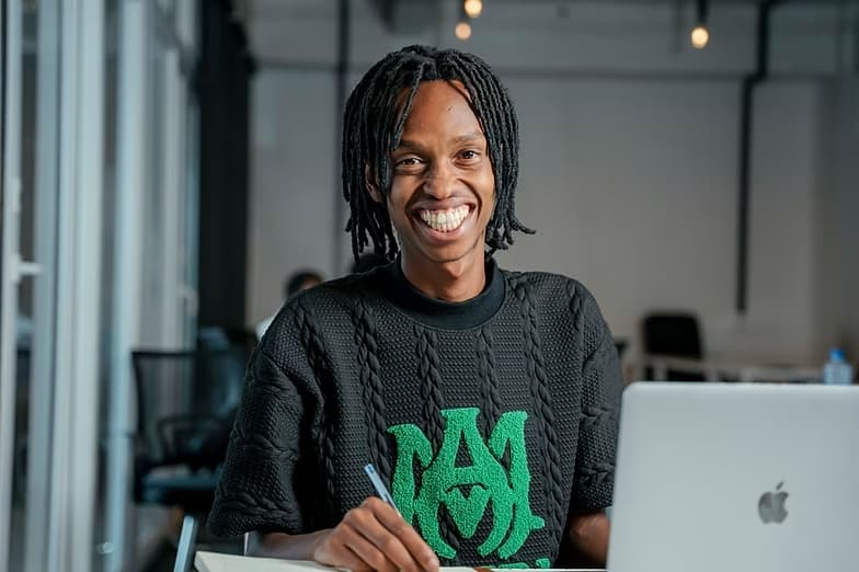 Person smiling